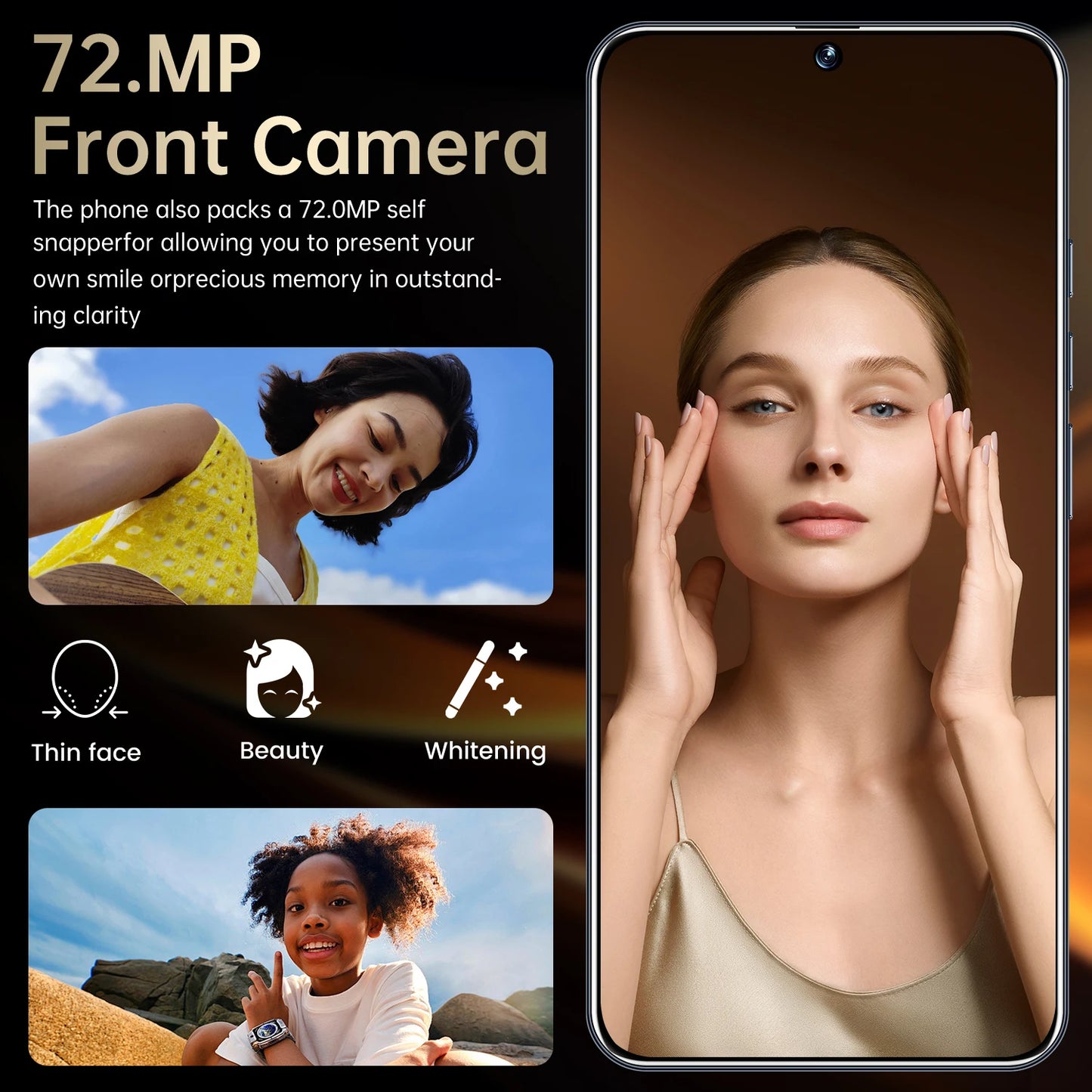 Téléphone Android 5G Smartphone Note 40 Pro