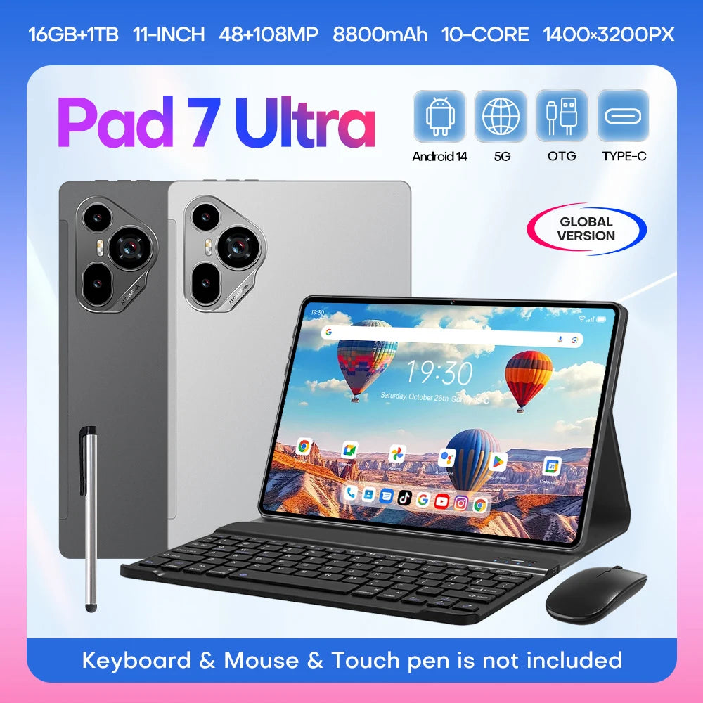Nouveau Pad 7 Ultra 16GB+1TB 4G