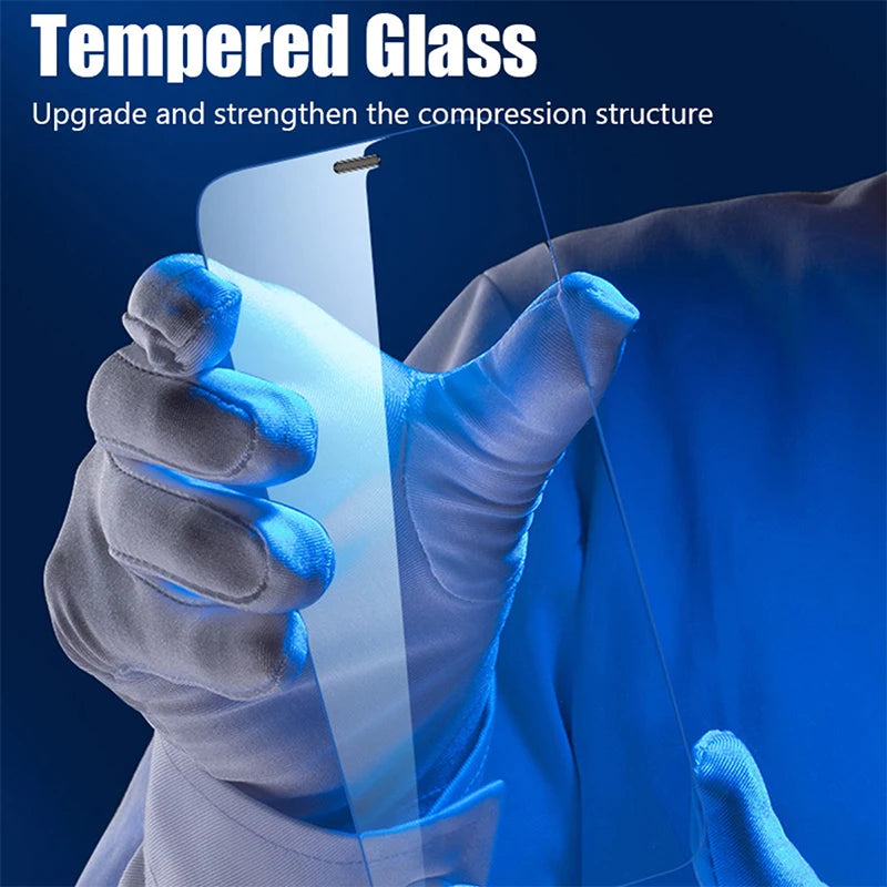 Verre trempé pour iPhone 11 12 13 14 15 Pro Max