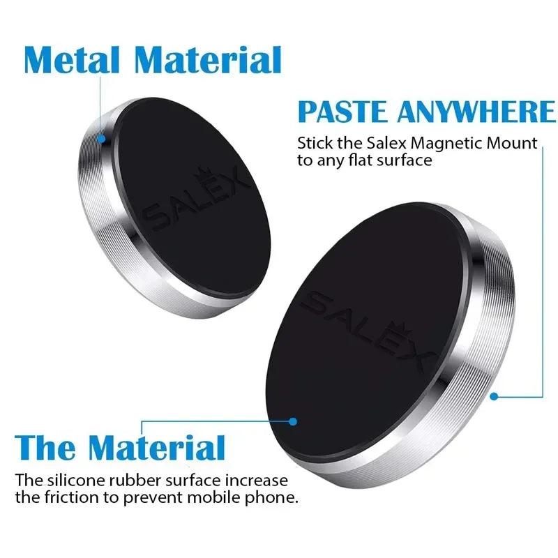 Porte-téléphone magnétique pour iPhone Xiaomi Huawei Samsung.