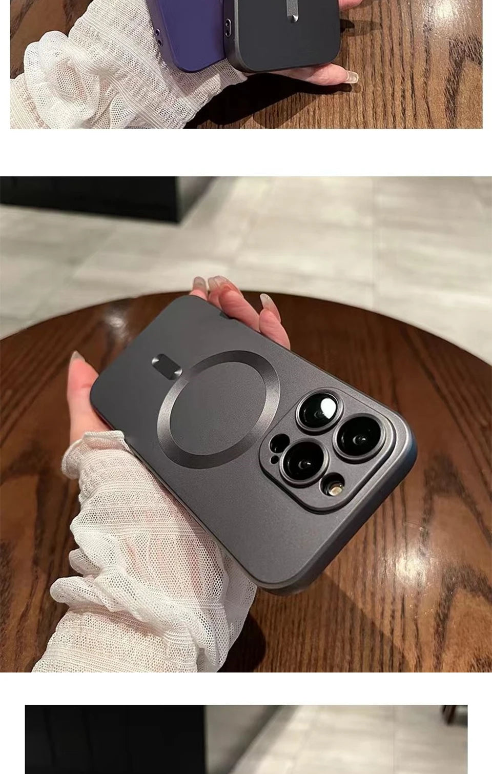 iPhone 15 13 12 11 14 Pro Max Plus Accessoires de couverture anti-choc en silicone