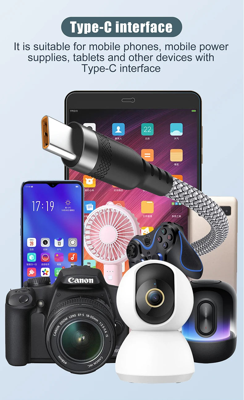 USB TYPE C charge rapide