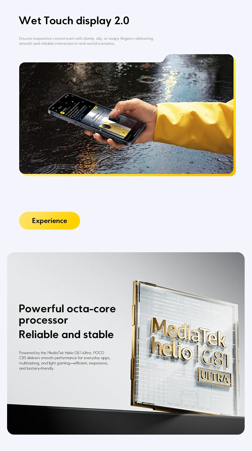 【World Premiere】POCO C85