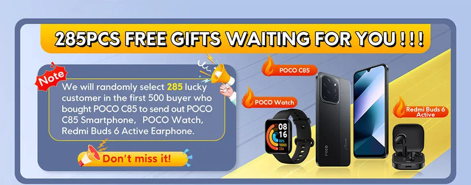 【World Premiere】POCO C85