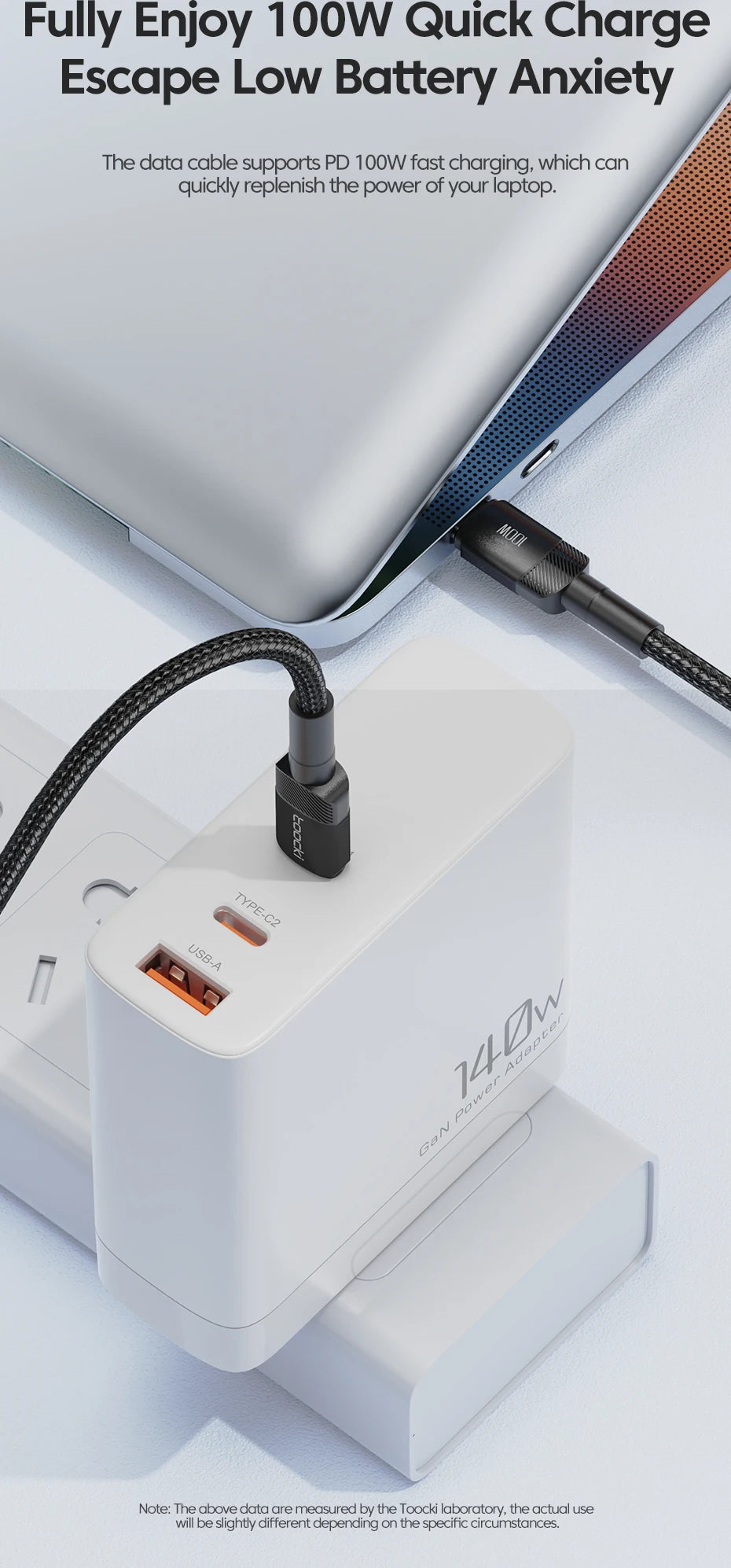 100W Type C - USB C charge rapide ⚡️