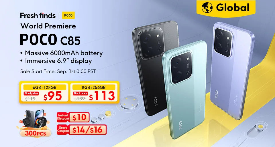 【World Premiere】POCO C85