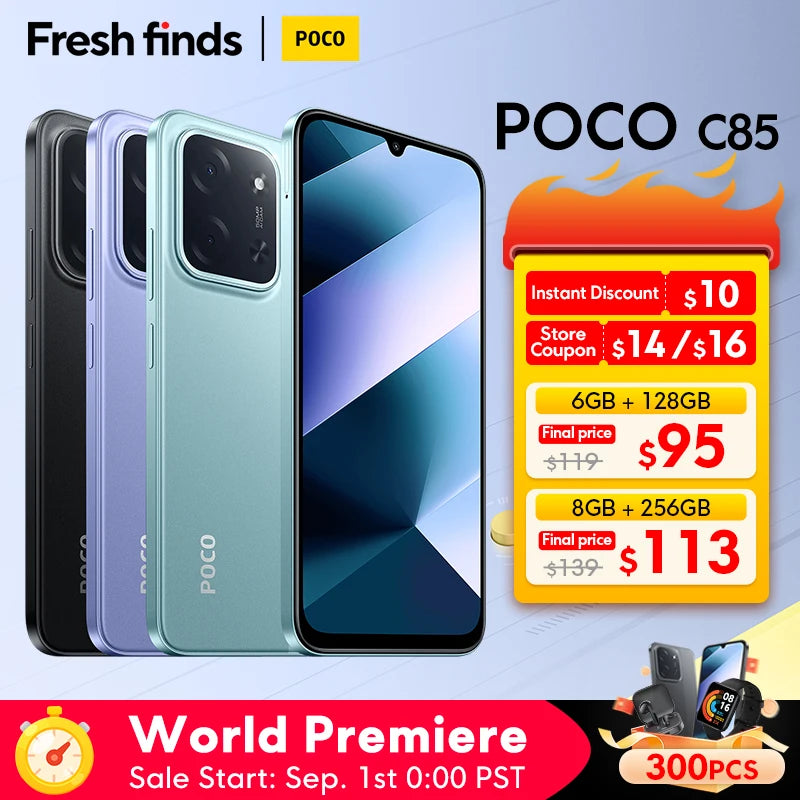 【World Premiere】POCO C85