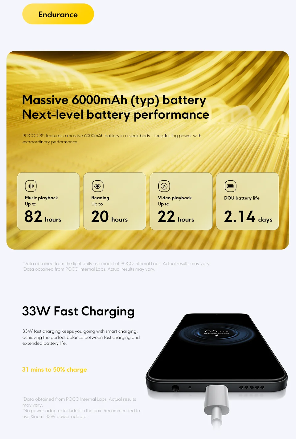 【World Premiere】POCO C85