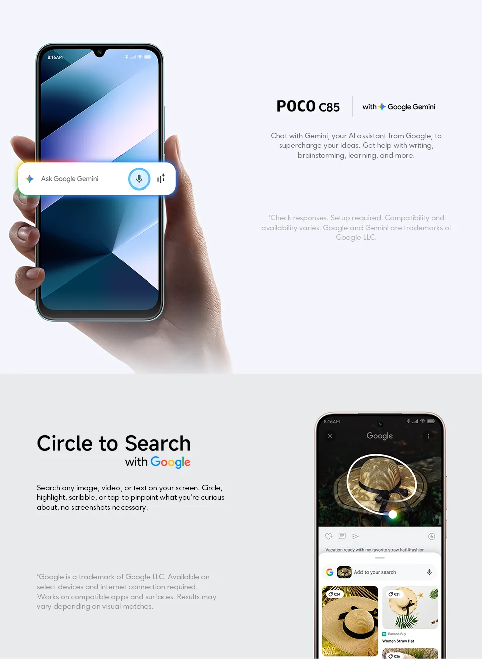 【World Premiere】POCO C85